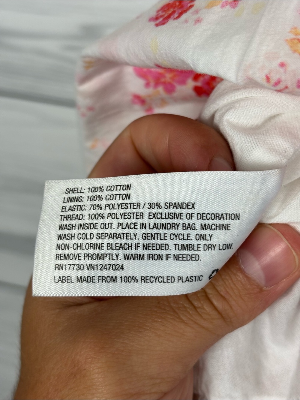 LoveShackFancy X Target Cosette smocked bodice floral midi dress XS - Picture 6 of 6